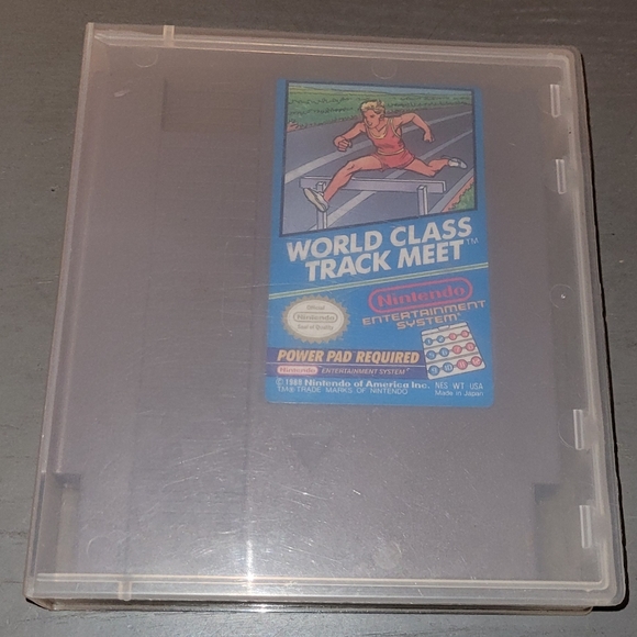 NES WORLD CLASS TRACK MEET Original Nintendo Game - Picture 2 of 3